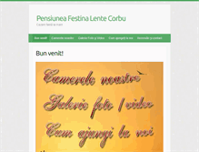 Tablet Screenshot of festinalente.ro